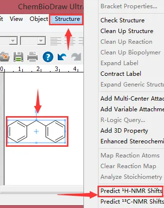 chemdraw如何预测核磁 chemdraw预测核磁方法图2