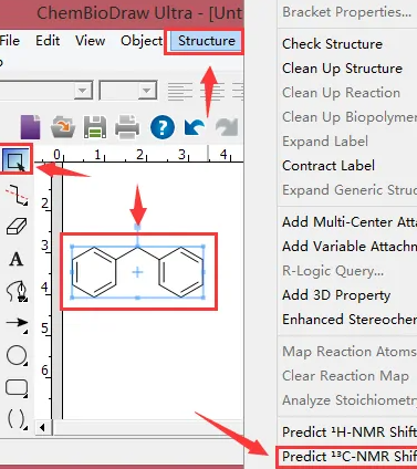 chemdraw如何预测核磁 chemdraw预测核磁方法图5