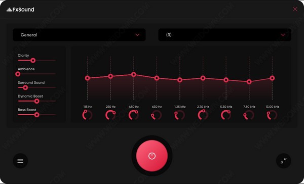 fxsound红色按钮是开启还是关闭图1