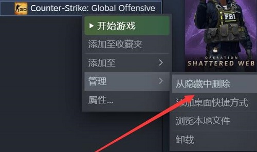 steam隐藏的游戏怎么显示出来图5