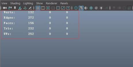 maya怎么显示面数 maya面数显示教程图3