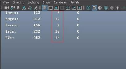 maya怎么显示面数 maya面数显示教程图4