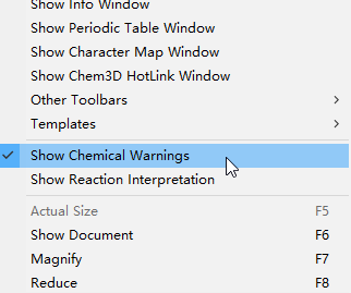 chemdraw怎么去掉红圈 chemdraw去掉红圈方法图3